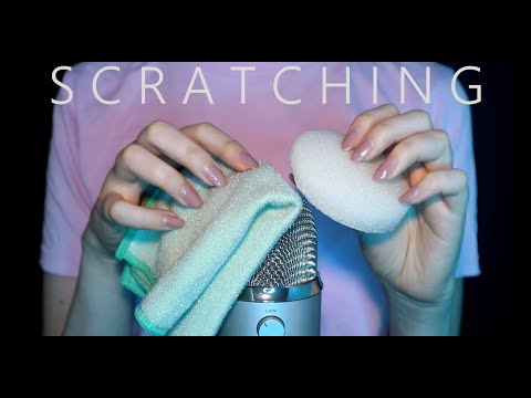 ASMR Tingly Scratching with Lots of Variety with Different Textures (No Talking)