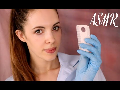 ASMR School Scalp Check And Ear Cleaning Check