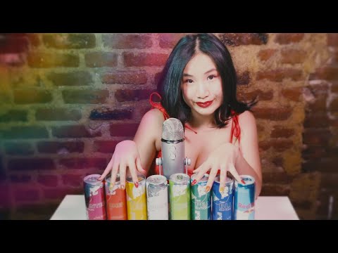 ASMR Liquid Sounds and Tapping | ASMR Fizzy Sounds