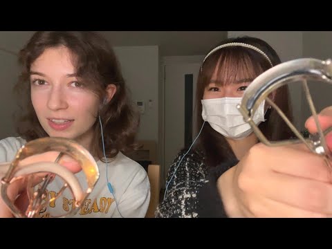 ASMR friends give you a makeover (lofi roleplay)