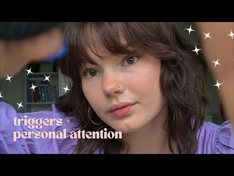 ASMR triggers and personal attention (+ layered sound loop for sleep)