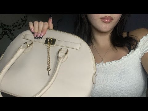 ASMR🌷 what’s in my purse?👛