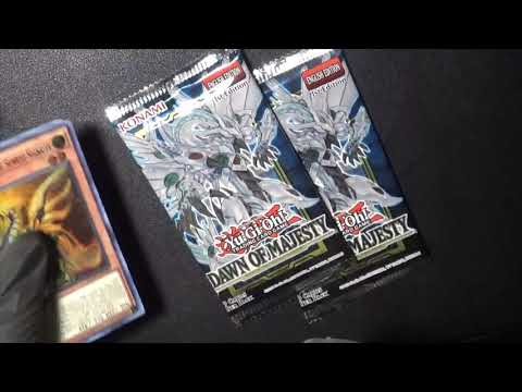 ASMR: Dawn Of Majesty YGO Booster Pack Opening (No Talking)