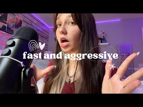 *very tingly* fast and aggressive asmr