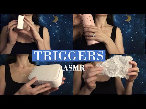 ASMR Triggers * tapping * crinkling * scratching * déclencheurs