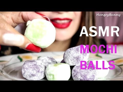 ASMR Mochi Balls Eating Sounds