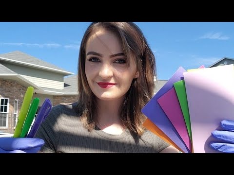 ASMR 5 minute ASMR for ADHD (by the pool)