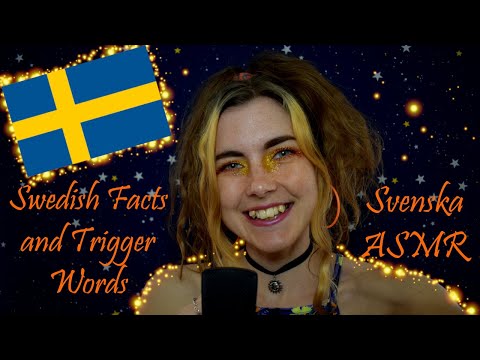 ❤️❤️ Swedish / Svenska ASMR: Whispered Facts and Trigger Words ❤️❤️