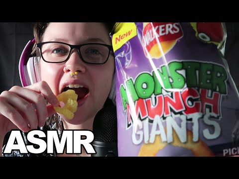 ASMR Pickled Onion Monster Munch | Eating Sounds