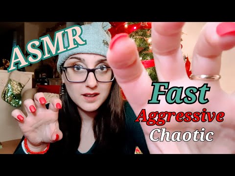 ASMR Fast and Aggressive Chaotic Unpredictable Triggers