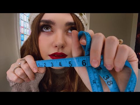 Measuring you for your Holiday Outfit 🎄 ASMR Personal Attention