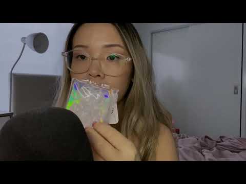 asmr ¿ crinkly sounds with mystery item ¿