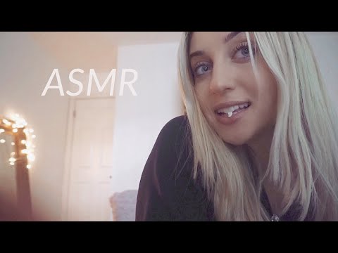 ASMR Gum Chewing // Hand Motions // Ramble