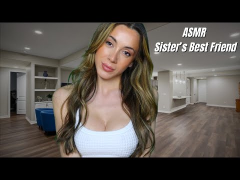 ASMR Sister's Best Friend Kisses You in the Basement | soft spoken