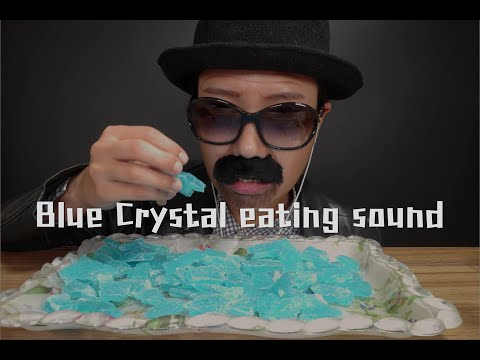 [English ASMR] "Breaking bad" blue crystal candy eating sound💎 | Halloween Roleplay