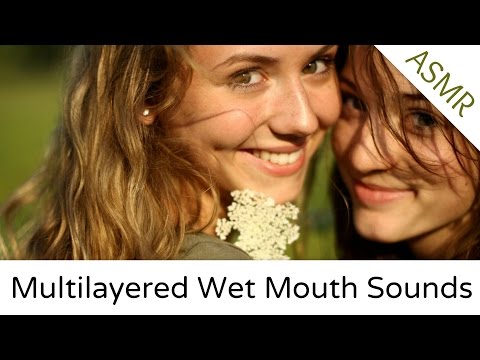 Binaural ASMR  Multilayered Wet Mouth Sounds Long Version