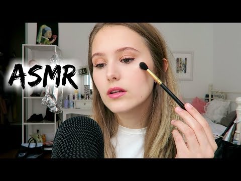 Doing My Make-Up ♡ | Tingly Sounds Only | cara0cara ASMR