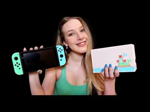 ASMR Animal Crossing Switch Unboxing
