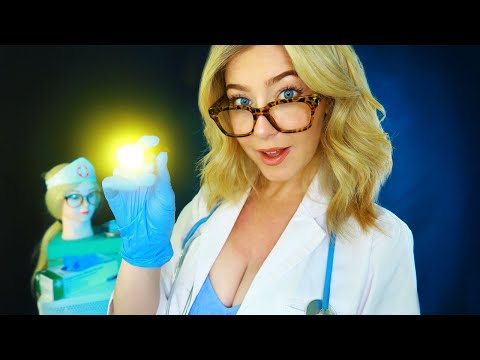 ASMR FAST & FLIRTY MEDICAL CHECK UP EXAM | Light Triggers, Glove Sounds, Personal Attention