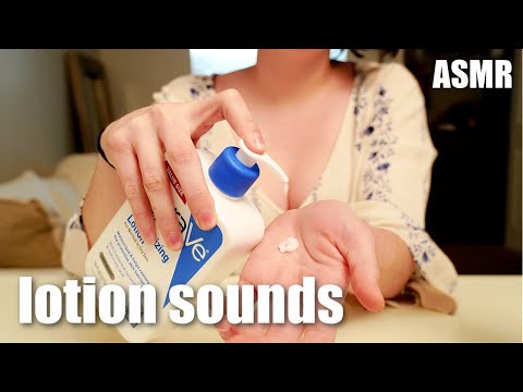 ASMR | sticky lotion and hand sounds | ASMRbyJ