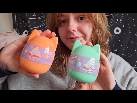 ASMR- Haul & Squishmallow Mystery Toy Opening (Lots of Triggers and Rambling)