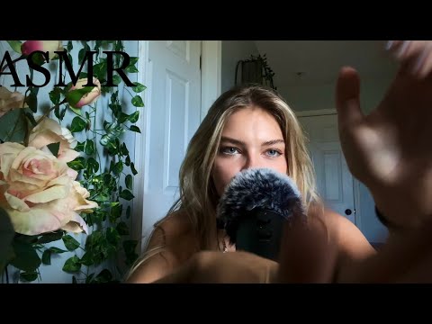 Clicky Mouth Sounds~(hand movements, inaudible whispers, personal attention, kitty purrs) | ASMR