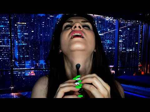 ASMR PUT YOU TO SLEEP IN MY BED ~ PERSONAL ATTENTION, BRUSHING, FACE MASSEGE