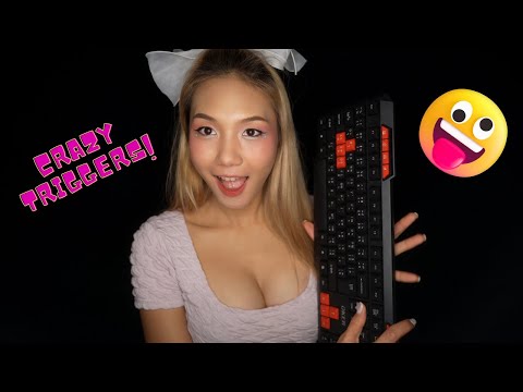ASMR Too Much Caffeine Makes Me Crazy 🤪 | Bubble Sounds, Keyboard Tapping, Water Shaking, Scratching