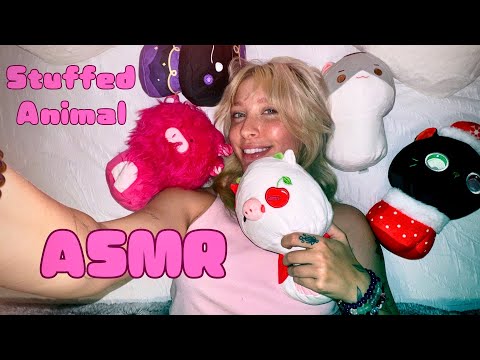 Unboxing SURPRISE Stuffed Animal Plushies ✨ (ASMR whispers + package sounds) 🩷