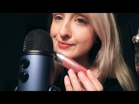 ASMR DOING MY MAKEUP NO TALKING | tapping scratching lid sounds