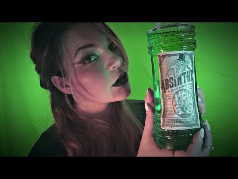 ASMR Chasing the Green Fairy | Intense Tapping, Liquid Shaking, Personal attention [Goddess Series]