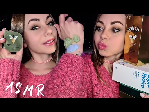 АСМР КОРЕЙСКАЯ КОСМЕТИКА МАСКИ УХОД ЗА ЛИЦОМ (РАСПАКОВКА И ОБЗОР VT COSMETICS ) ШЕПОТ ДЛЯ СНА | ASMR