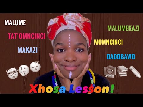 ASMR Xhosa lesson 4: Traditional Xhosa Titles (Mind Twisting 🤯)