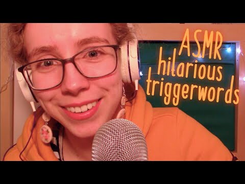 ASMR || Not your average trigger word video 💤🌖 (close up whispers, ...)