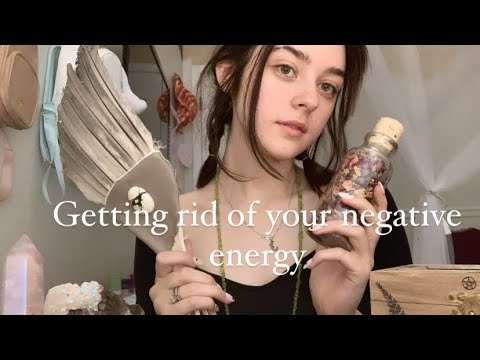 ASMR| witch helps you remove negative energy✨🍄