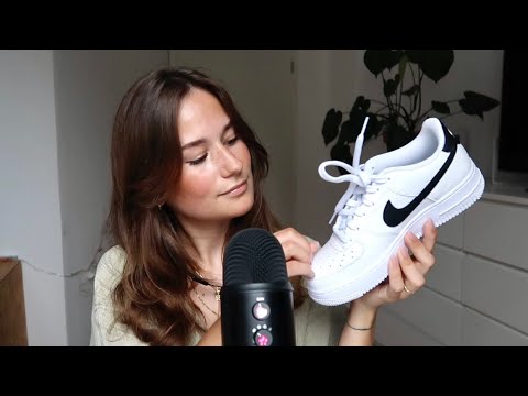 ASMR German | What I Bought In June 👟 | Tapping And Scratching | Rambling
