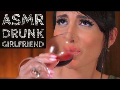 ASMR Girlfriend RolePlay: Ariana Gets DRUNK and Gives Massage Part 1