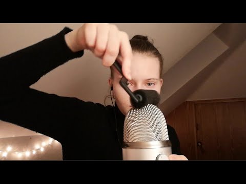ASMR | hand sounds, silicone pads, paint roller, hairbrush sounds [german/deutsch]