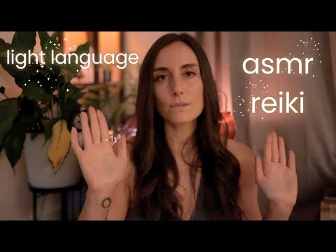 Reiki ASMR & Light Language for Deep Sleep 🌙 Energy Healing, Soft Spoken, Singing