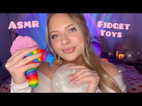 Asmr with Fidget Toys 🌸 Relaxing Trigger Assortment for Sleep 🌸