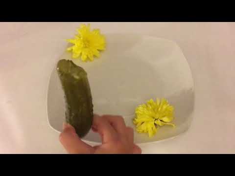 ~ASMR~ Pickle Vs Cucumber 🥒 (comment Which One You Liked) Crunchy!