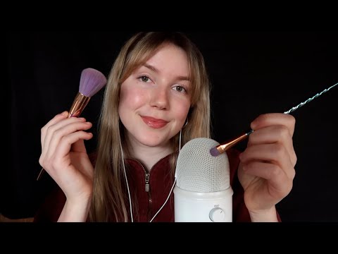 ASMR Sensitive Mic Brushing (w/ Blue Yeti)