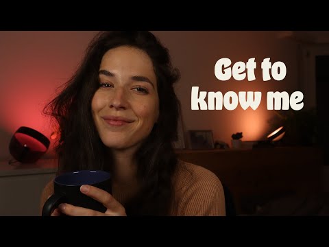 ASMR Whispered Get To Know Me – Random Questions (ramble)