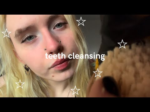 lofi asmr! [subtitled] cleansing your teeth!