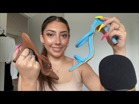 ASMR My Shoe Collection pt. 2 - HEELS ONLY | Whispered