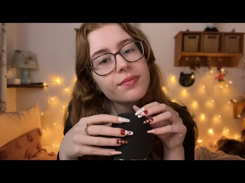 ASMR - Mic Scratching with Long Nails | I'm Finally Back!
