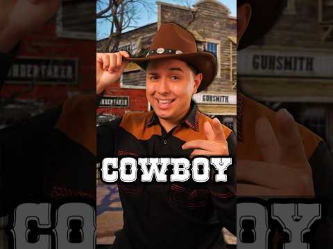 Cowboy Mayor 🤠 | #asmr #shorts