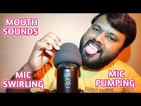 ASMR | Mouth Sounds and Mic Pumping, Swirling, Tapping, and Gripping