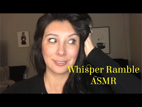 Gum Chewing ASMR | Whisper Ramble Chronic Fatigue, Crochet, Tv 📺