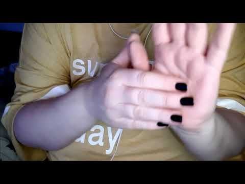 ASMR Skin, nail, fabric and glove sounds (No talking)